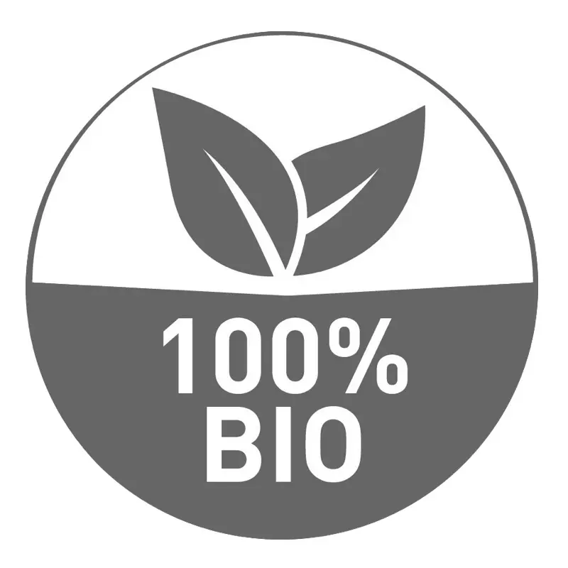 100 bio leather black icon