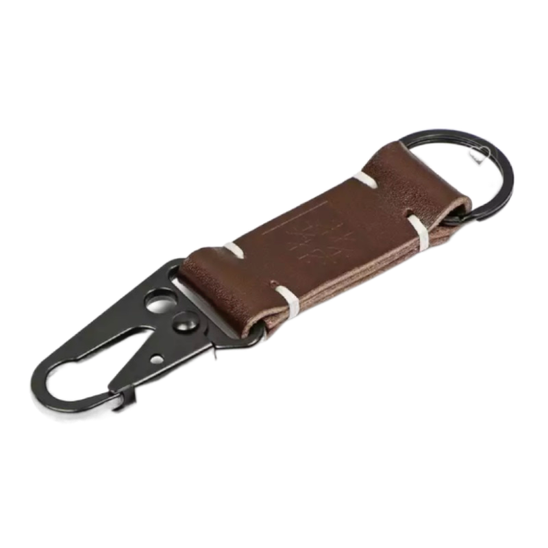 vegan leather keychain keyring 2